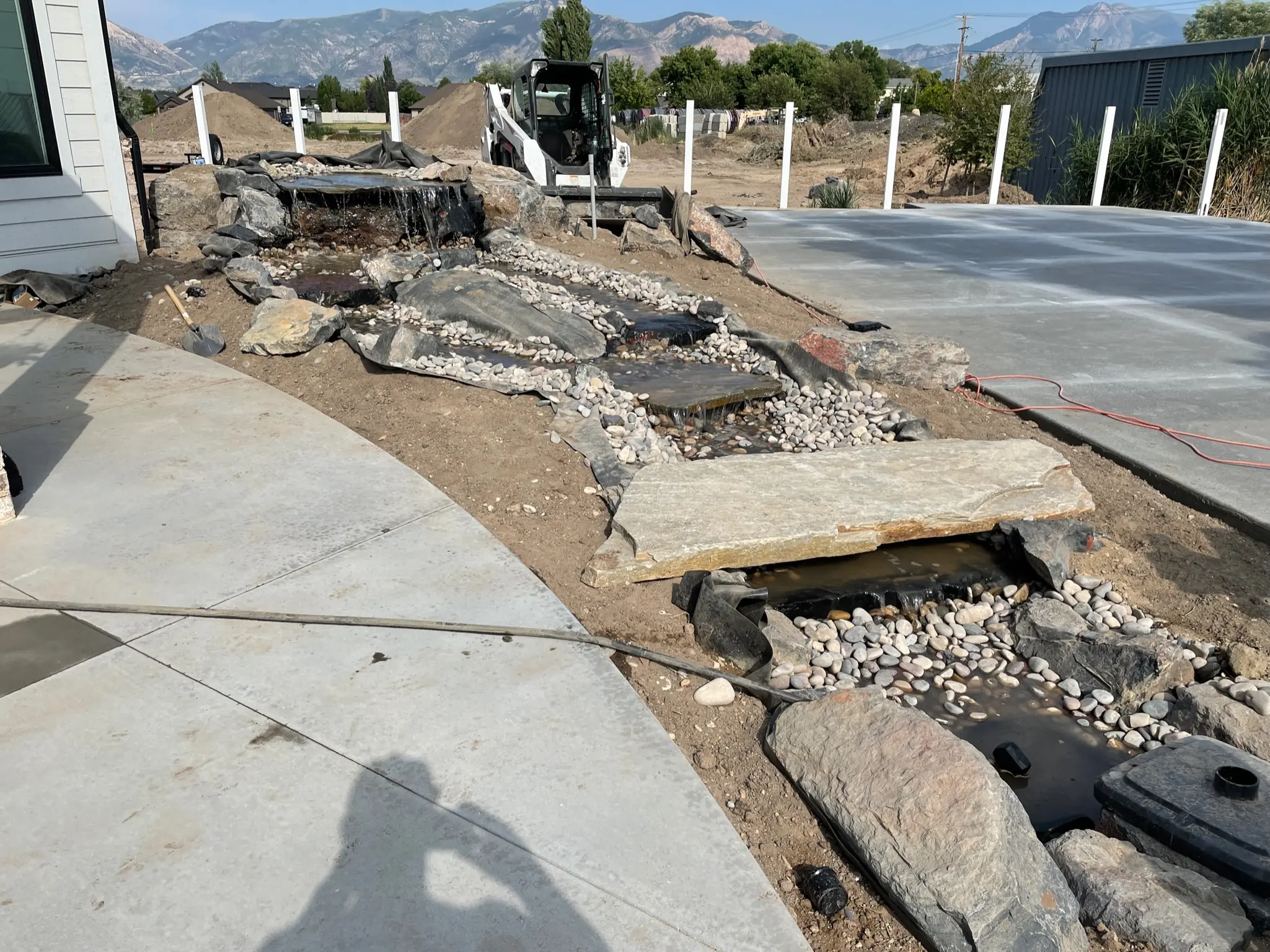 water-feature-landscaping-ogden-utah-before